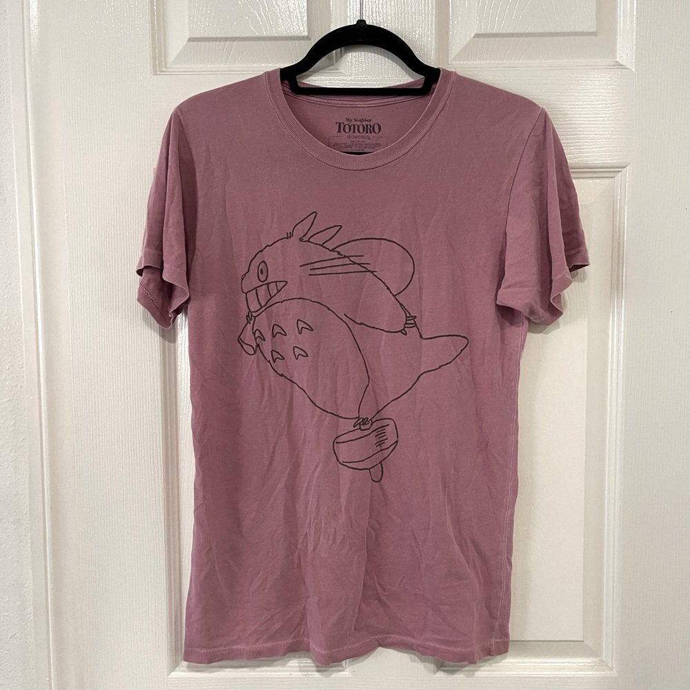 My neighbor Totoro rose colored woman’s fit tee x-Small
